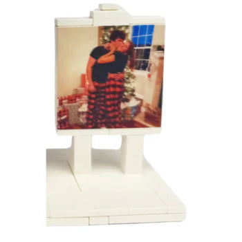 Easel with photo